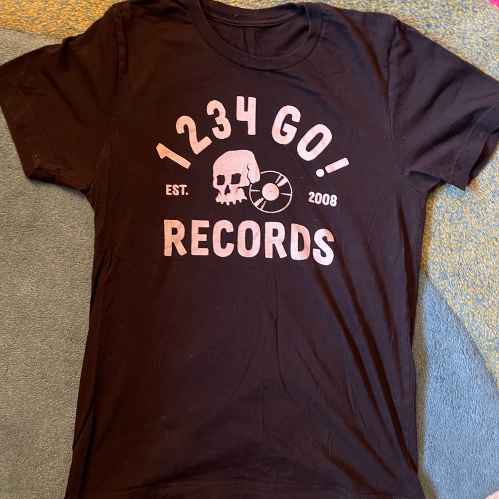1234 Go! Records T-shirt